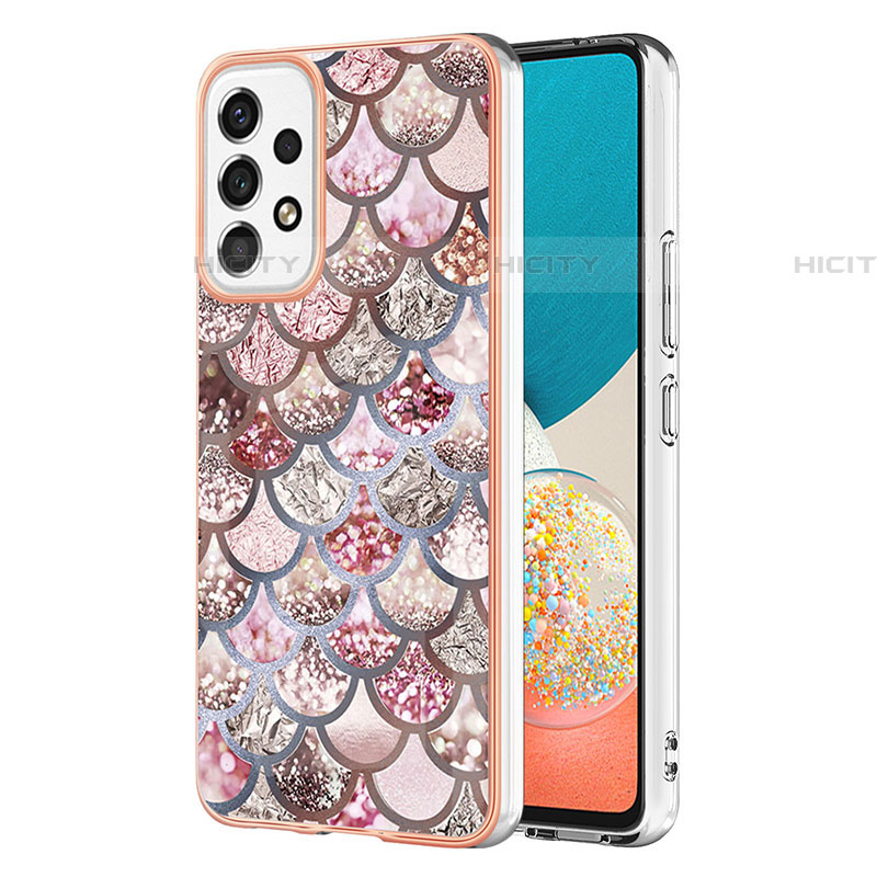 Coque Silicone Motif Fantaisie Souple Couleur Unie Etui Housse Y03B pour Samsung Galaxy A53 5G Plus