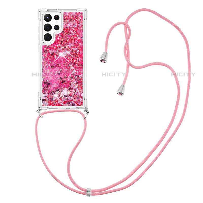 Coque Silicone Motif Fantaisie Souple Couleur Unie Etui Housse Y03B pour Samsung Galaxy S22 Ultra 5G Plus