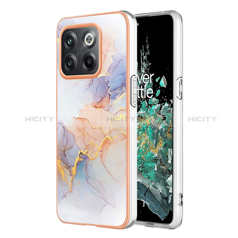 Coque Silicone Motif Fantaisie Souple Couleur Unie Etui Housse Y04B pour OnePlus Ace Pro 5G Plus