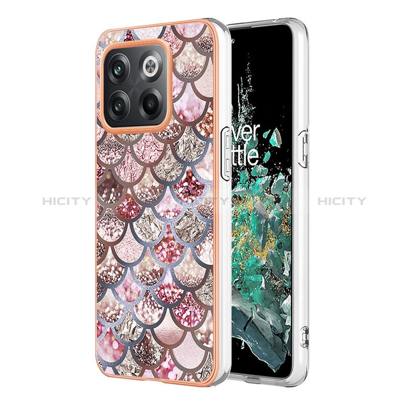 Coque Silicone Motif Fantaisie Souple Couleur Unie Etui Housse Y04B pour OnePlus Ace Pro 5G Plus