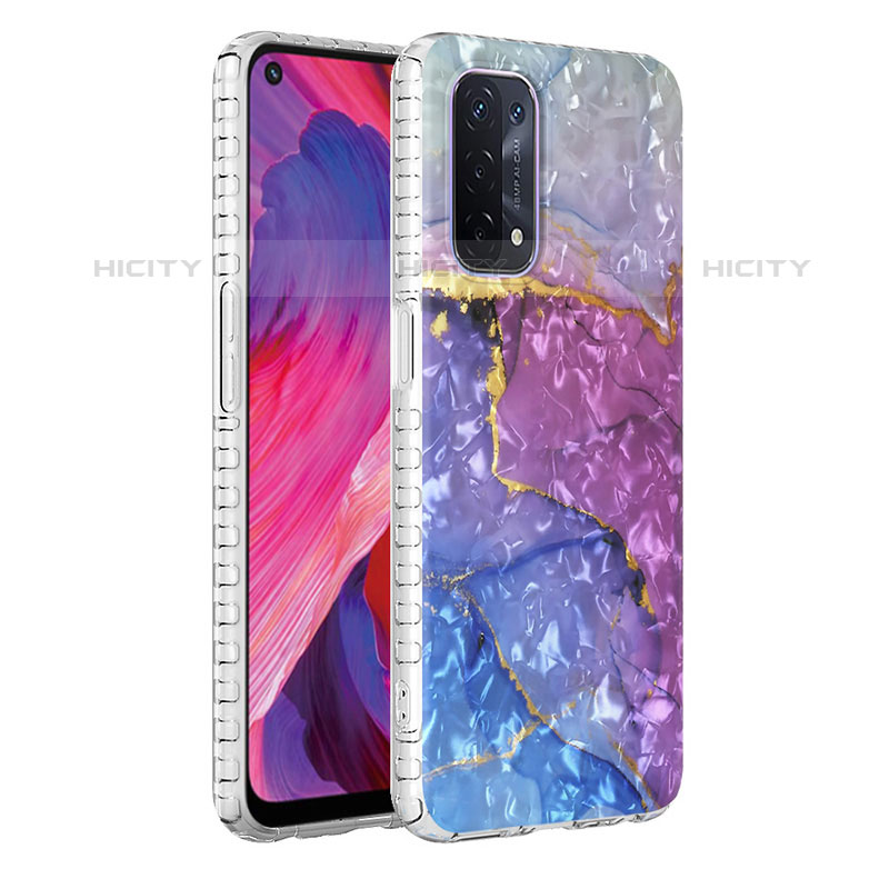 Coque Silicone Motif Fantaisie Souple Couleur Unie Etui Housse Y04B pour Oppo A93 5G Plus