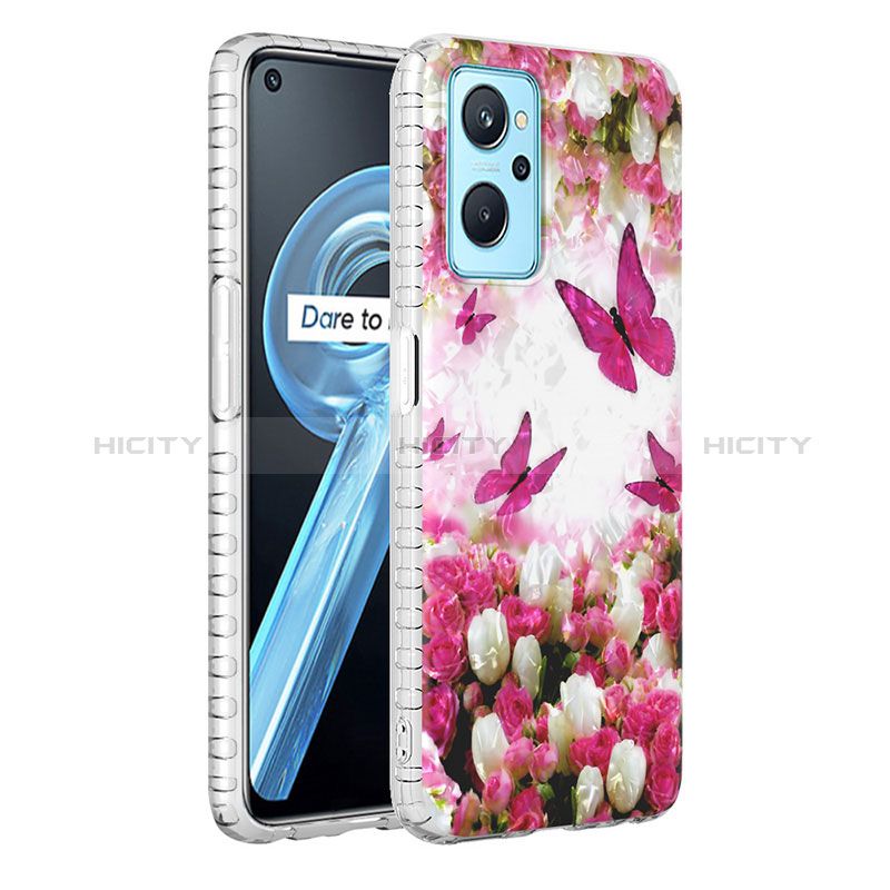 Coque Silicone Motif Fantaisie Souple Couleur Unie Etui Housse Y04B pour Oppo A96 4G Plus