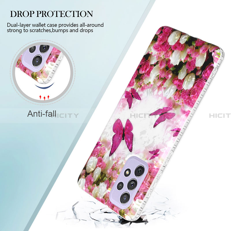 Coque Silicone Motif Fantaisie Souple Couleur Unie Etui Housse Y04B pour Samsung Galaxy A13 4G Plus