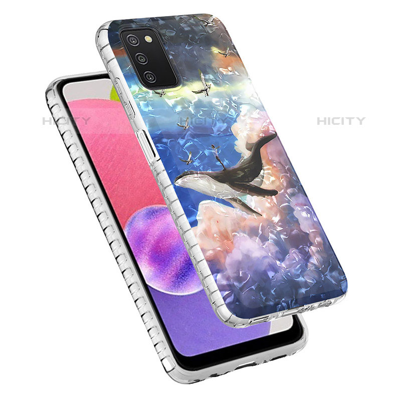 Coque Silicone Motif Fantaisie Souple Couleur Unie Etui Housse Y04B pour Samsung Galaxy M02s Plus