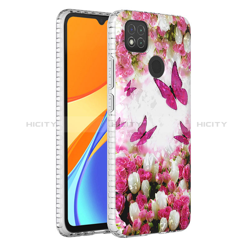 Coque Silicone Motif Fantaisie Souple Couleur Unie Etui Housse Y04B pour Xiaomi POCO C31 Plus