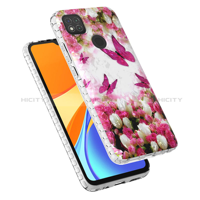 Coque Silicone Motif Fantaisie Souple Couleur Unie Etui Housse Y04B pour Xiaomi Redmi 10A 4G Plus