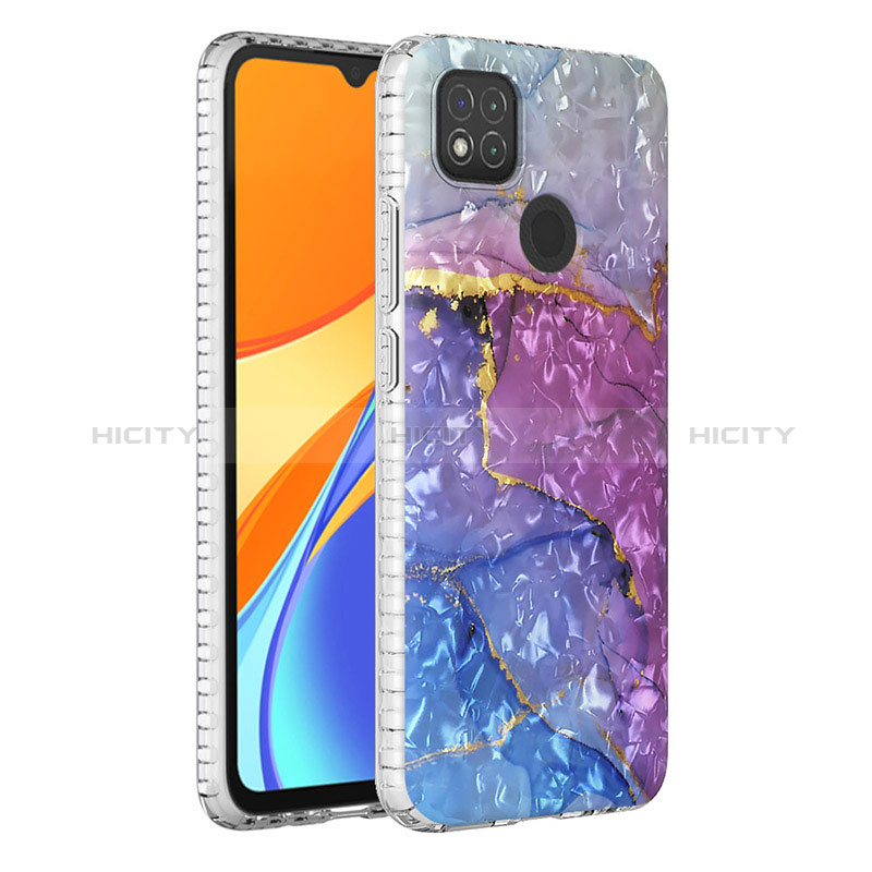 Coque Silicone Motif Fantaisie Souple Couleur Unie Etui Housse Y04B pour Xiaomi Redmi 9 India Plus