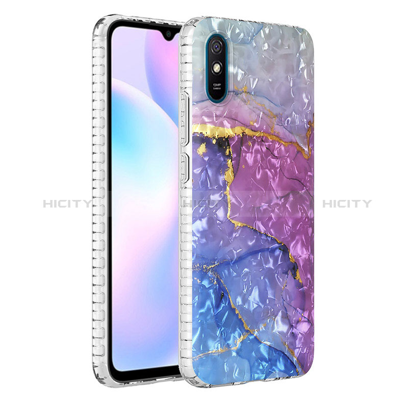 Coque Silicone Motif Fantaisie Souple Couleur Unie Etui Housse Y04B pour Xiaomi Redmi 9A Plus