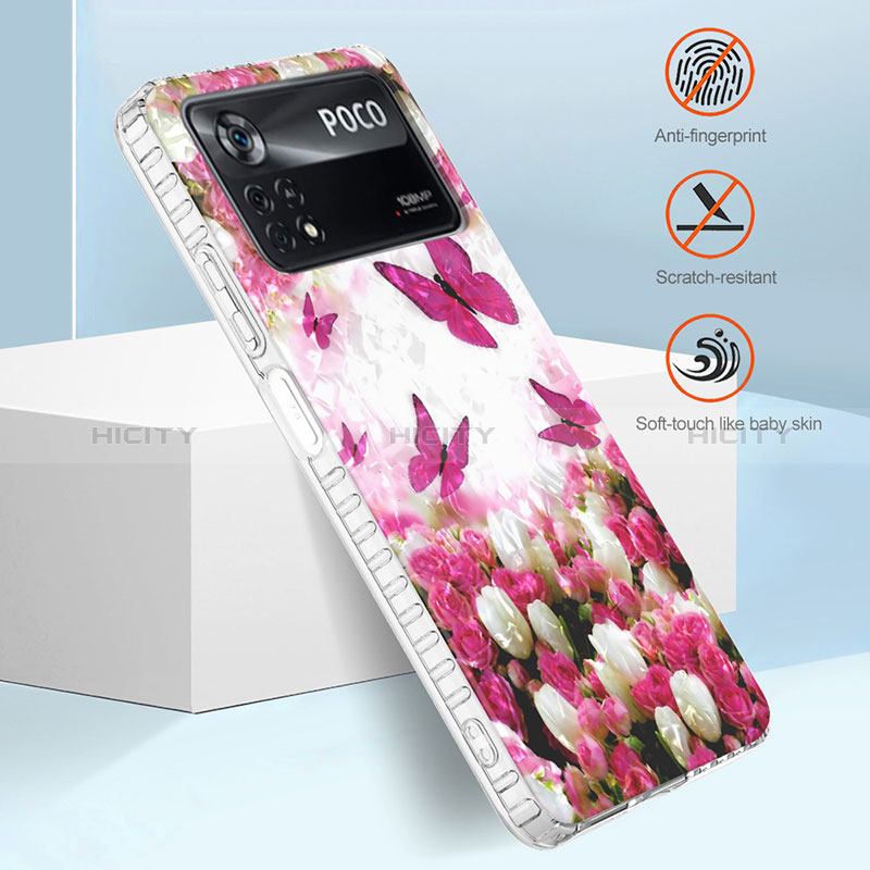 Coque Silicone Motif Fantaisie Souple Couleur Unie Etui Housse Y04B pour Xiaomi Redmi Note 11E Pro 5G Plus