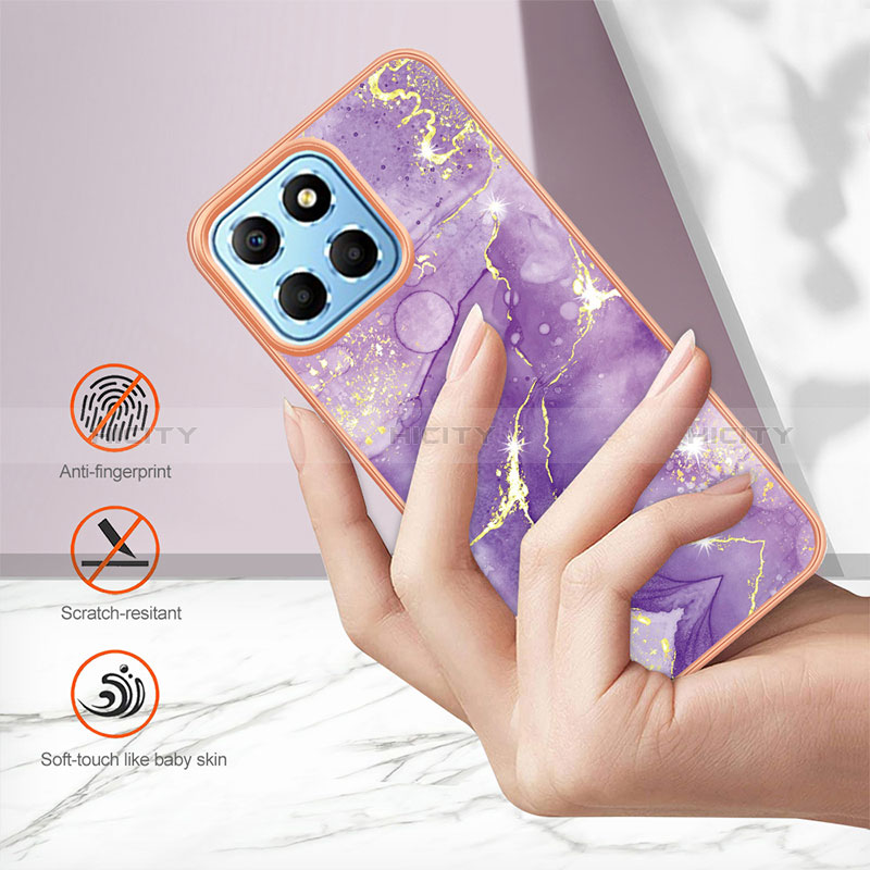 Coque Silicone Motif Fantaisie Souple Couleur Unie Etui Housse Y05B pour Huawei Honor X6 5G Plus