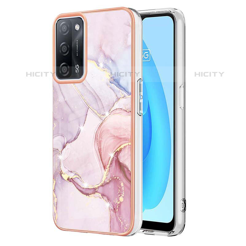 Coque Silicone Motif Fantaisie Souple Couleur Unie Etui Housse Y05B pour Oppo A53s 5G Plus