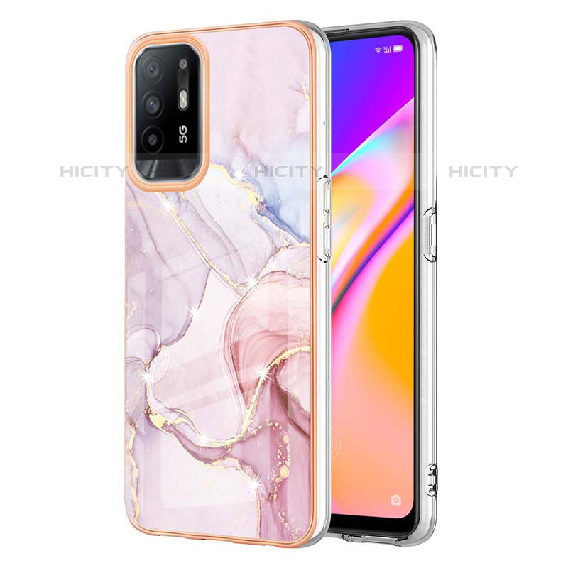 Coque Silicone Motif Fantaisie Souple Couleur Unie Etui Housse Y05B pour Oppo A94 5G Plus