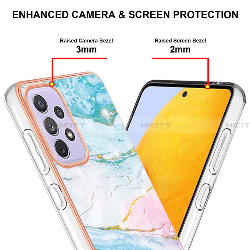 Coque Silicone Motif Fantaisie Souple Couleur Unie Etui Housse Y05B pour Samsung Galaxy A13 4G Plus