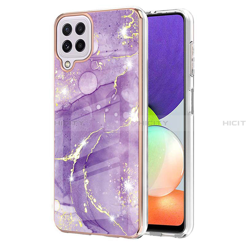 Coque Silicone Motif Fantaisie Souple Couleur Unie Etui Housse Y05B pour Samsung Galaxy A22 4G Plus