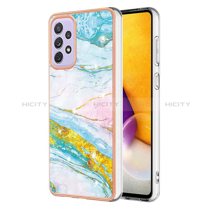 Coque Silicone Motif Fantaisie Souple Couleur Unie Etui Housse Y05B pour Samsung Galaxy A23 5G Colorful Plus