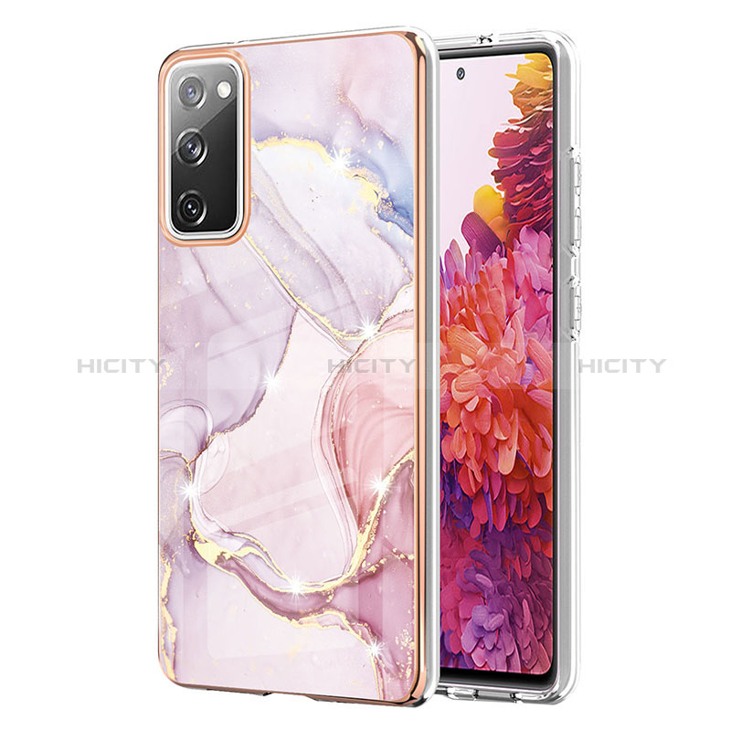 Coque Silicone Motif Fantaisie Souple Couleur Unie Etui Housse Y05B pour Samsung Galaxy S20 FE 5G Plus