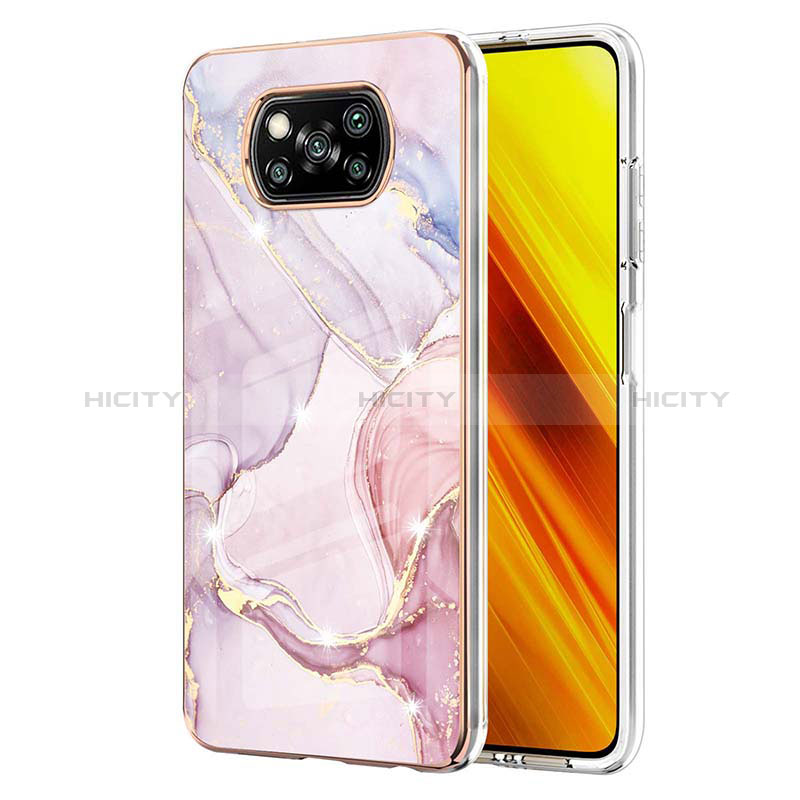 Coque Silicone Motif Fantaisie Souple Couleur Unie Etui Housse Y05B pour Xiaomi Poco X3 Pro Plus