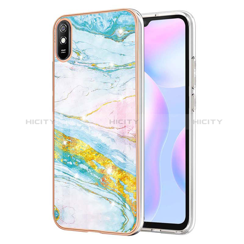 Coque Silicone Motif Fantaisie Souple Couleur Unie Etui Housse Y05B pour Xiaomi Redmi 9A Colorful Plus