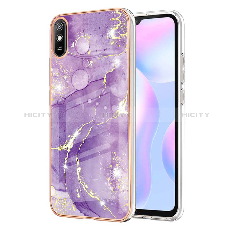 Coque Silicone Motif Fantaisie Souple Couleur Unie Etui Housse Y05B pour Xiaomi Redmi 9A Plus