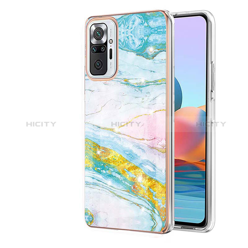 Coque Silicone Motif Fantaisie Souple Couleur Unie Etui Housse Y05B pour Xiaomi Redmi Note 10 Pro 4G Colorful Plus