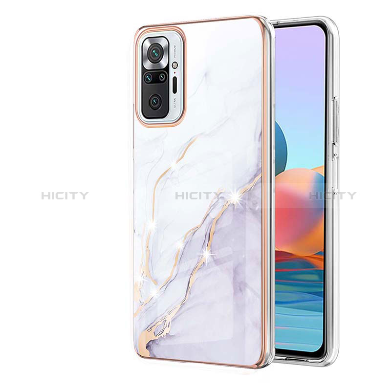 Coque Silicone Motif Fantaisie Souple Couleur Unie Etui Housse Y05B pour Xiaomi Redmi Note 10 Pro 4G Plus