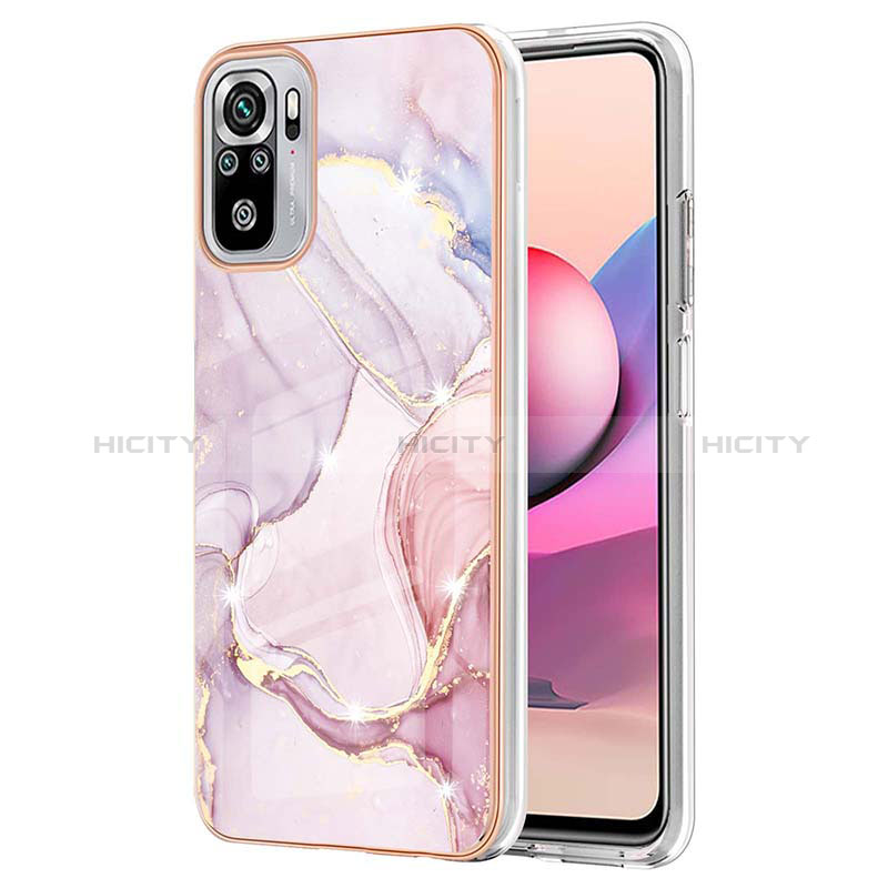 Coque Silicone Motif Fantaisie Souple Couleur Unie Etui Housse Y05B pour Xiaomi Redmi Note 10S 4G Plus