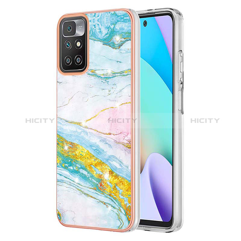 Coque Silicone Motif Fantaisie Souple Couleur Unie Etui Housse Y05B pour Xiaomi Redmi Note 11 4G (2021) Colorful Plus