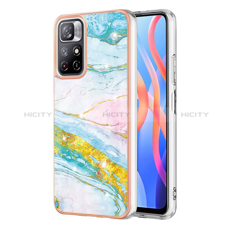 Coque Silicone Motif Fantaisie Souple Couleur Unie Etui Housse Y05B pour Xiaomi Redmi Note 11S 5G Colorful Plus