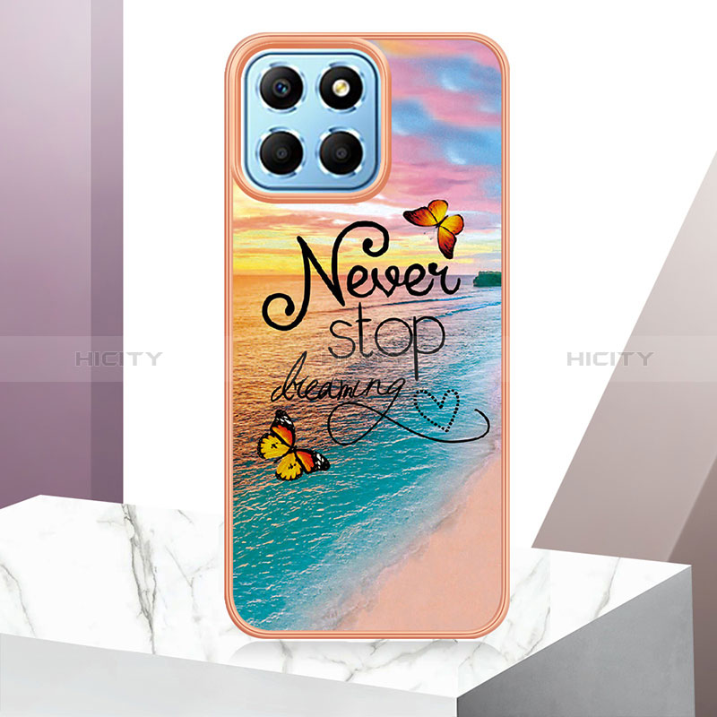 Coque Silicone Motif Fantaisie Souple Couleur Unie Etui Housse Y06B pour Huawei Honor X6 5G Plus