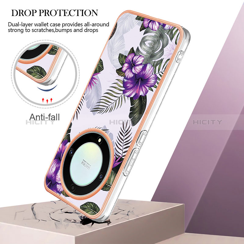 Coque Silicone Motif Fantaisie Souple Couleur Unie Etui Housse Y06B pour Huawei Honor X9a 5G Plus