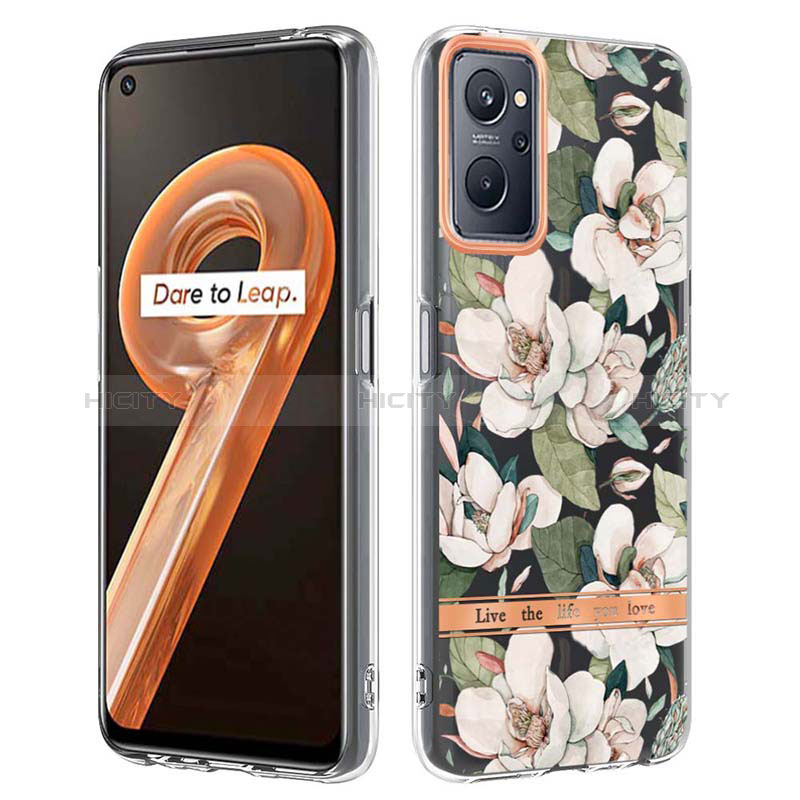 Coque Silicone Motif Fantaisie Souple Couleur Unie Etui Housse Y06B pour Oppo A96 4G Blanc Plus