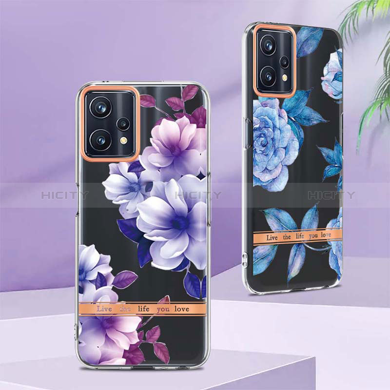 Coque Silicone Motif Fantaisie Souple Couleur Unie Etui Housse Y06B pour Realme 9 4G Plus