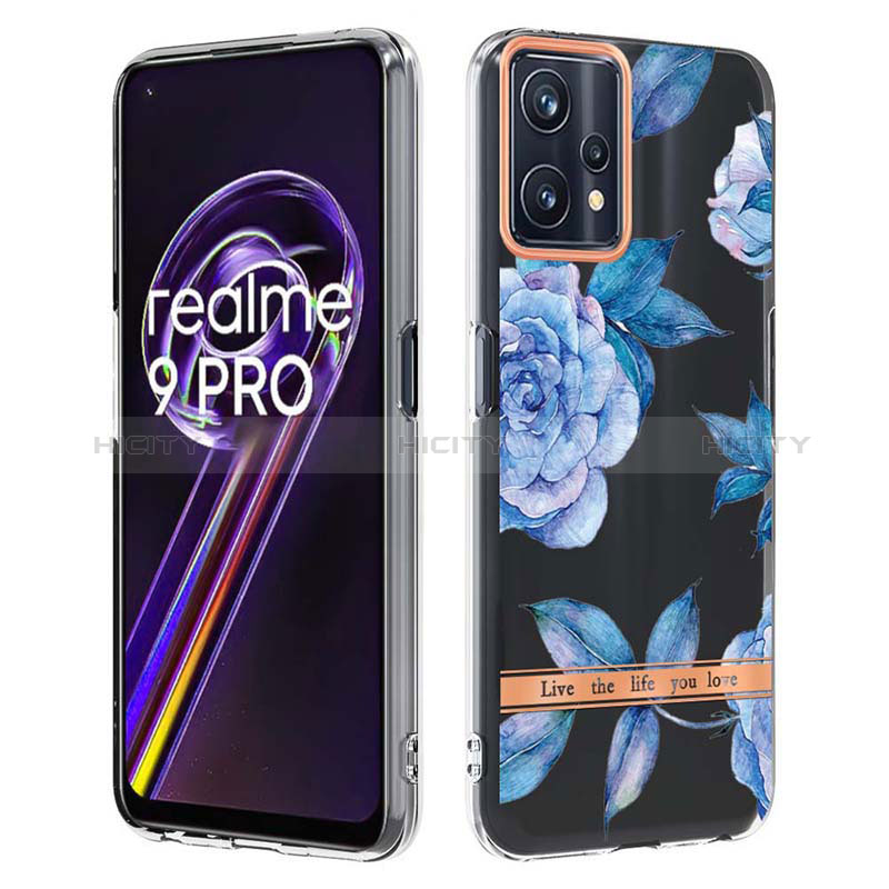 Coque Silicone Motif Fantaisie Souple Couleur Unie Etui Housse Y06B pour Realme 9 Pro 5G Plus