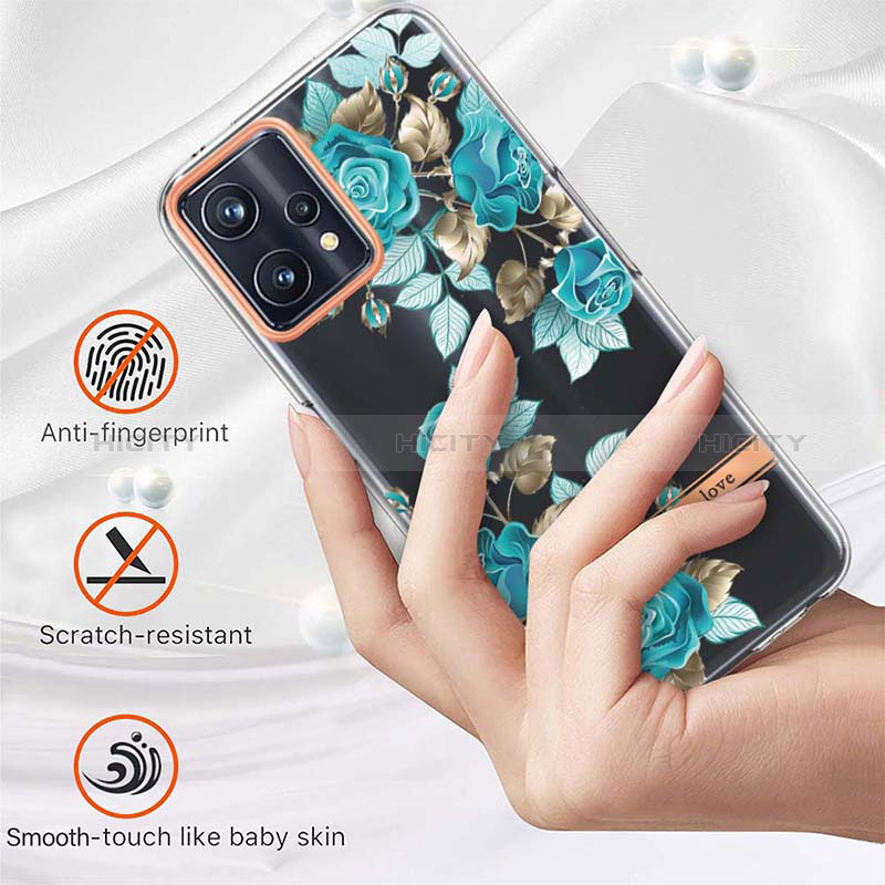 Coque Silicone Motif Fantaisie Souple Couleur Unie Etui Housse Y06B pour Realme 9 Pro 5G Plus