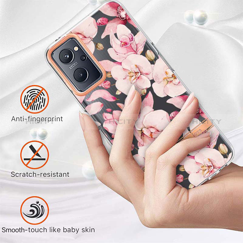 Coque Silicone Motif Fantaisie Souple Couleur Unie Etui Housse Y06B pour Realme 9i 4G Plus