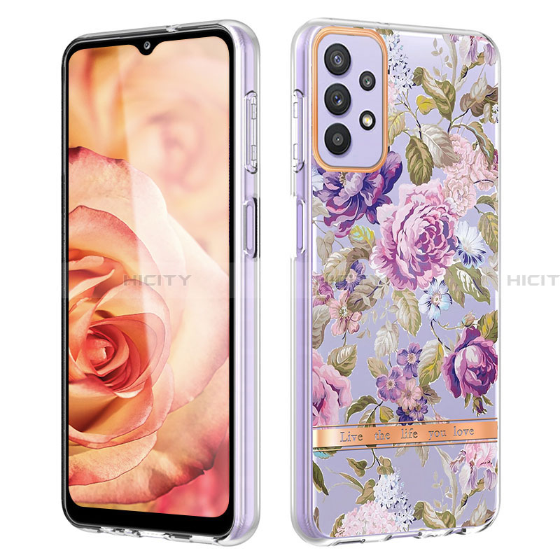 Coque Silicone Motif Fantaisie Souple Couleur Unie Etui Housse Y06B pour Samsung Galaxy A13 4G Plus