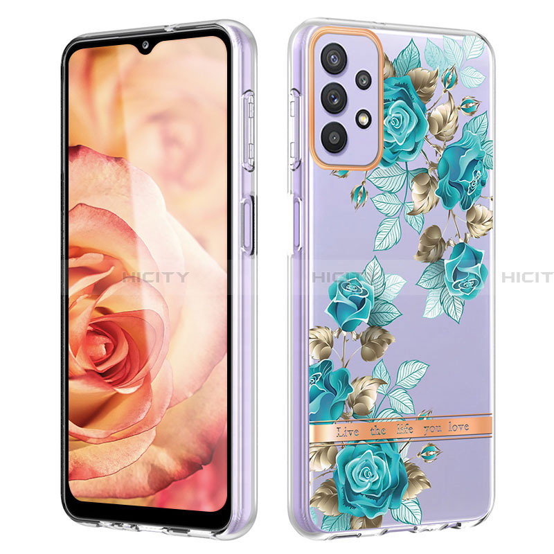 Coque Silicone Motif Fantaisie Souple Couleur Unie Etui Housse Y06B pour Samsung Galaxy A13 4G Plus