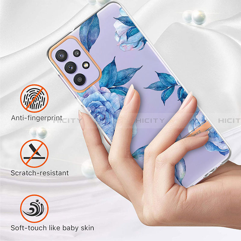 Coque Silicone Motif Fantaisie Souple Couleur Unie Etui Housse Y06B pour Samsung Galaxy A13 4G Plus