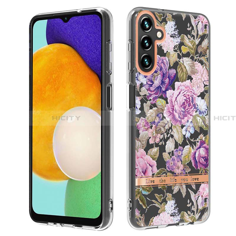 Coque Silicone Motif Fantaisie Souple Couleur Unie Etui Housse Y06B pour Samsung Galaxy A13 5G Plus