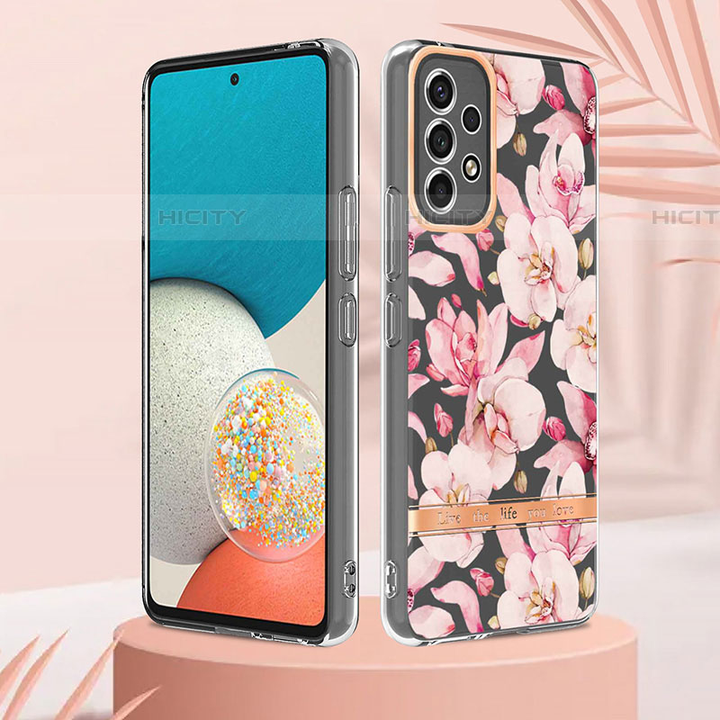 Coque Silicone Motif Fantaisie Souple Couleur Unie Etui Housse Y06B pour Samsung Galaxy A53 5G Plus