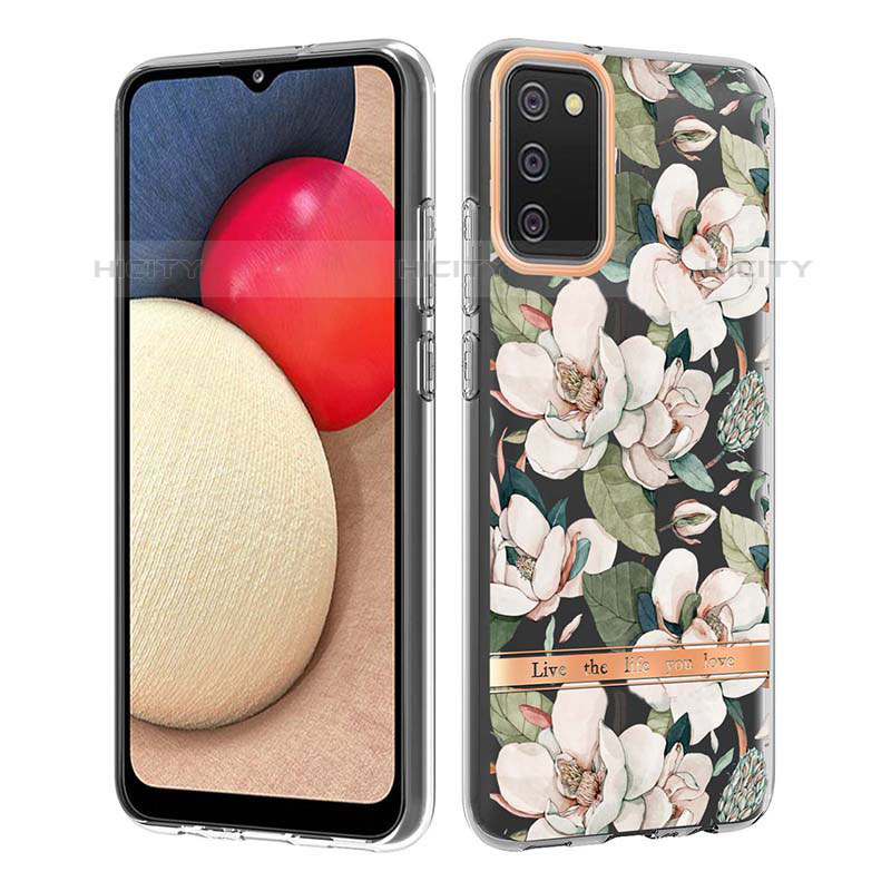 Coque Silicone Motif Fantaisie Souple Couleur Unie Etui Housse Y06B pour Samsung Galaxy M02s Plus