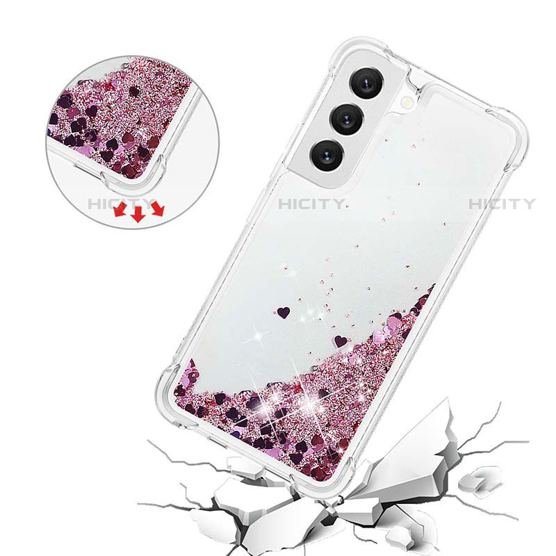 Coque Silicone Motif Fantaisie Souple Couleur Unie Etui Housse Y06B pour Samsung Galaxy S21 FE 5G Plus