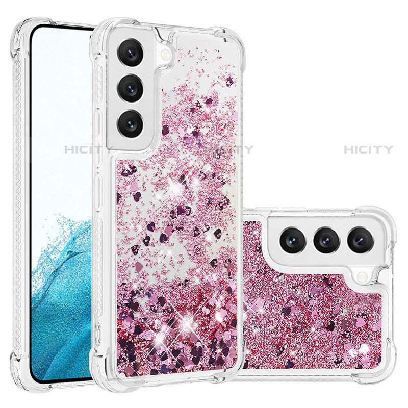 Coque Silicone Motif Fantaisie Souple Couleur Unie Etui Housse Y06B pour Samsung Galaxy S21 Plus 5G Plus