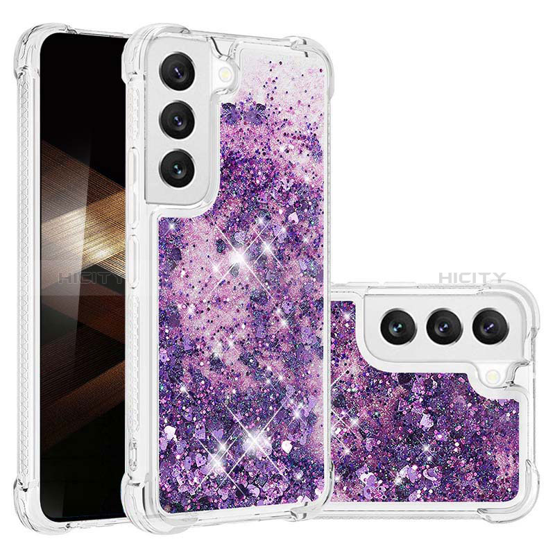 Coque Silicone Motif Fantaisie Souple Couleur Unie Etui Housse Y06B pour Samsung Galaxy S24 5G Plus