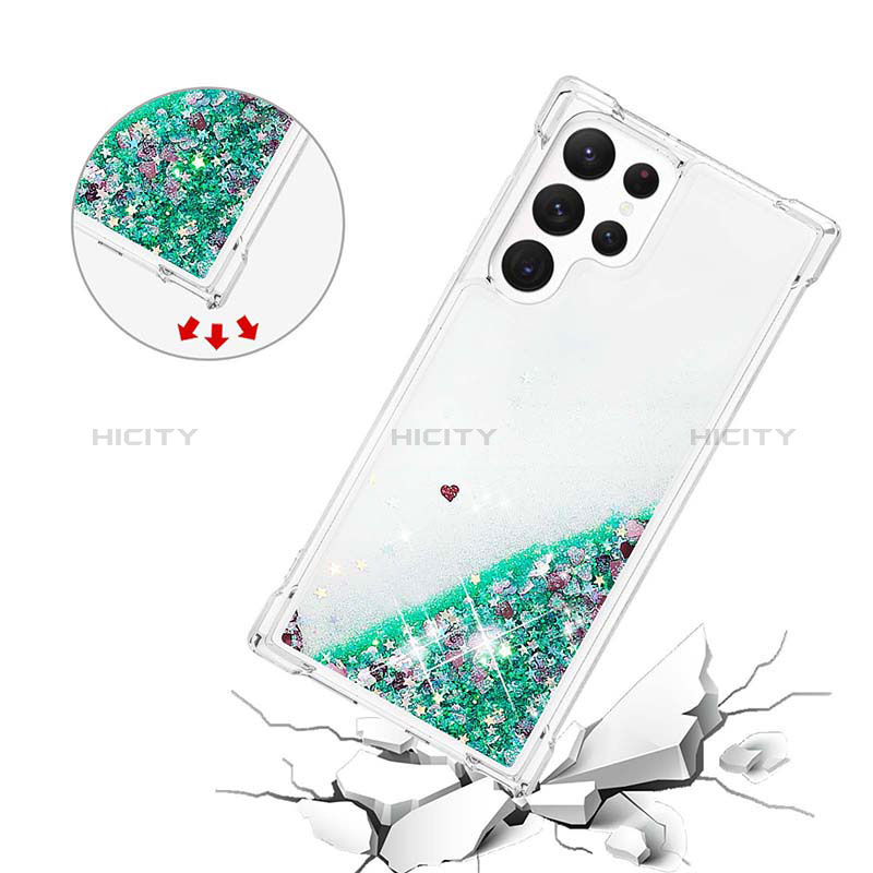 Coque Silicone Motif Fantaisie Souple Couleur Unie Etui Housse Y06B pour Samsung Galaxy S24 Ultra 5G Plus