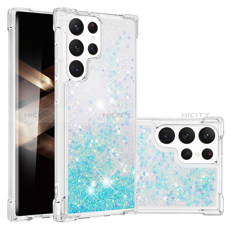 Coque Silicone Motif Fantaisie Souple Couleur Unie Etui Housse Y06B pour Samsung Galaxy S24 Ultra 5G Plus