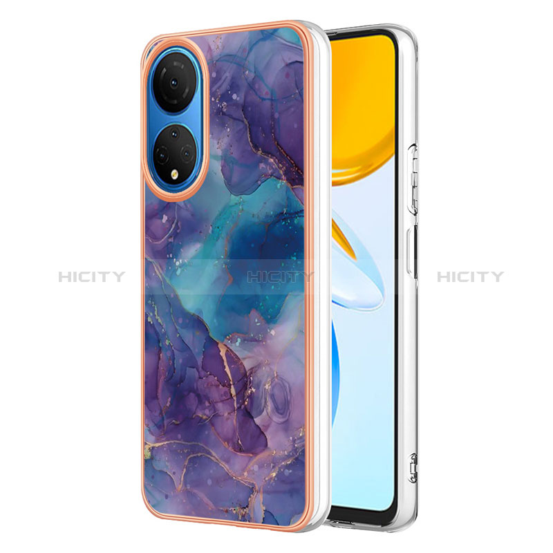 Coque Silicone Motif Fantaisie Souple Couleur Unie Etui Housse Y07B pour Huawei Honor X7 Plus