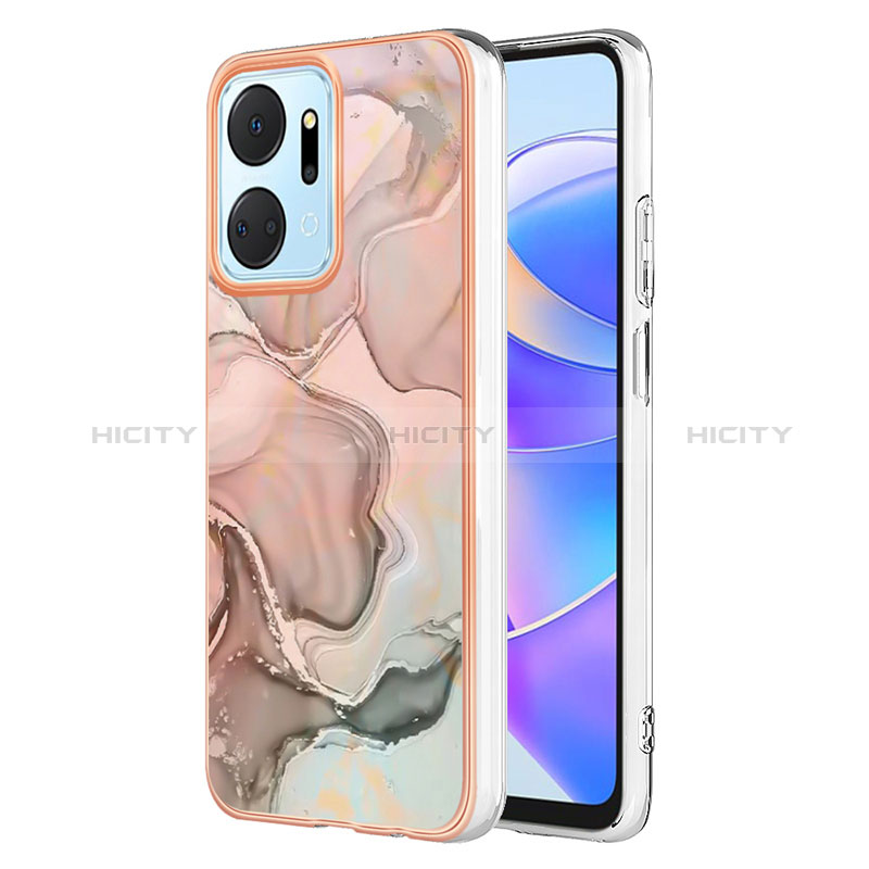 Coque Silicone Motif Fantaisie Souple Couleur Unie Etui Housse Y07B pour Huawei Honor X7a Plus