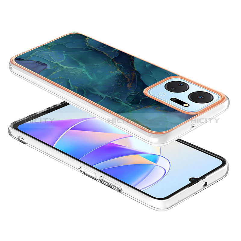 Coque Silicone Motif Fantaisie Souple Couleur Unie Etui Housse Y07B pour Huawei Honor X7a Plus