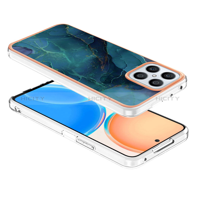 Coque Silicone Motif Fantaisie Souple Couleur Unie Etui Housse Y07B pour Huawei Honor X8 4G Plus